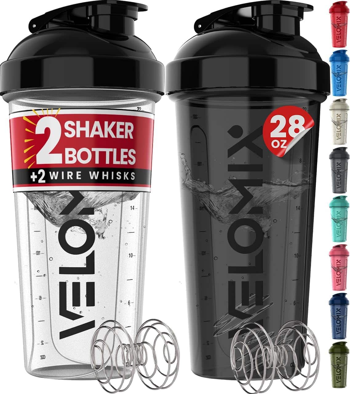 protein shaker bottles