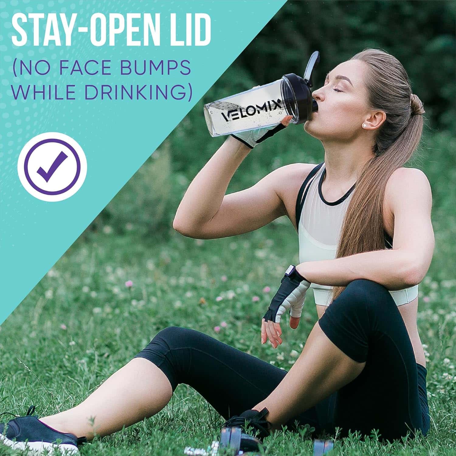 2 Pack- Protein Shaker Bottles for Protein Mixes - 2x Wire Whisk - Image 3